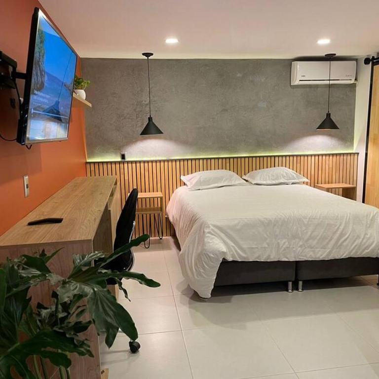 Agradable y moderno aparta estudio con aire acondicionado - Apartamento de 1 dormitorio - 1