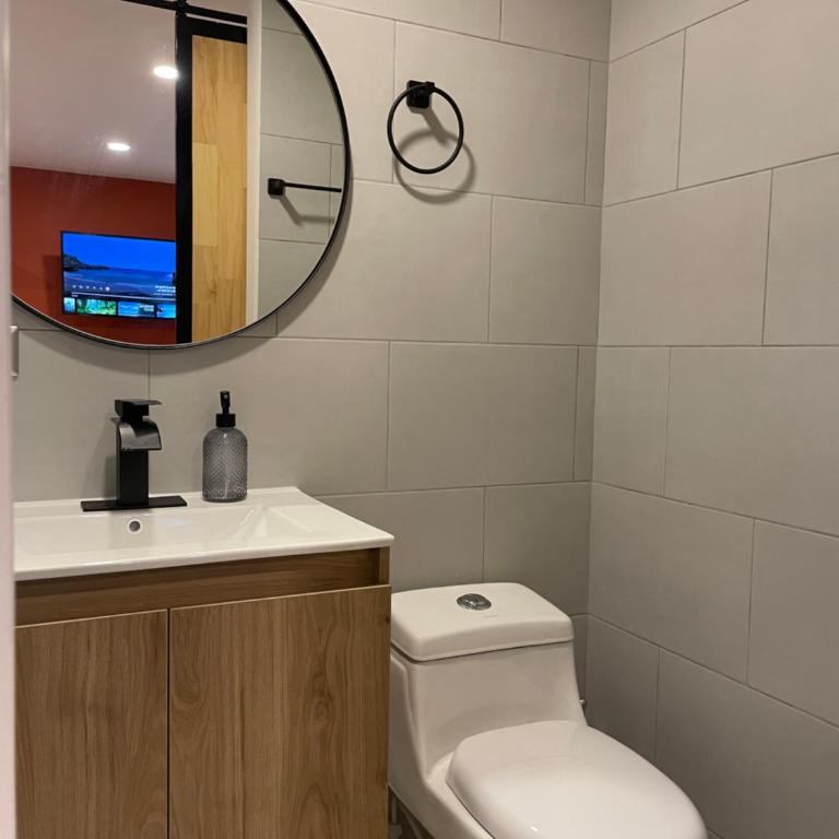 Agradable y moderno aparta estudio con aire acondicionado - Apartamento de 1 dormitorio - 4