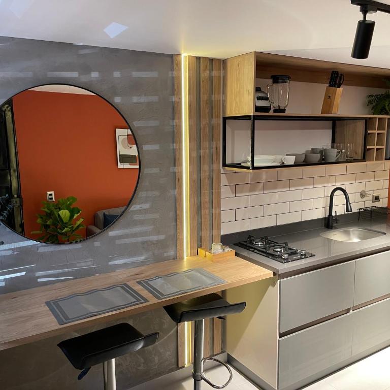 Agradable y moderno aparta estudio con aire acondicionado - Apartamento de 1 dormitorio - 8