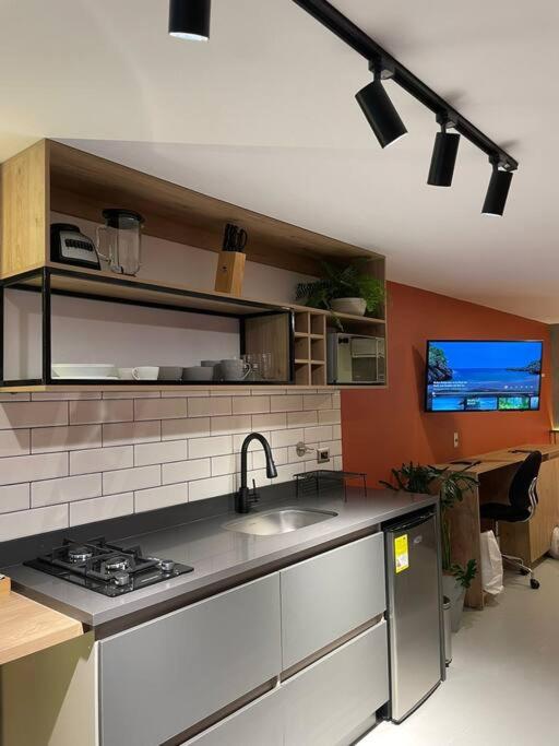 Agradable y moderno aparta estudio con aire acondicionado - Apartamento de 1 dormitorio - 28