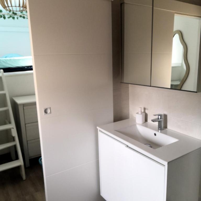 spacieux logement vieil antibes climatisé 5 minutes plages - Standard Apartment - 17
