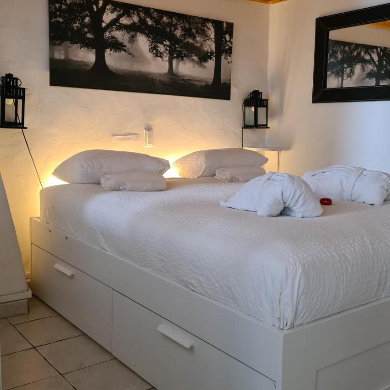 Loge du Vieux Lyon Chambre d'hôtes - Chambre Quadruple avec Baignoire - 1