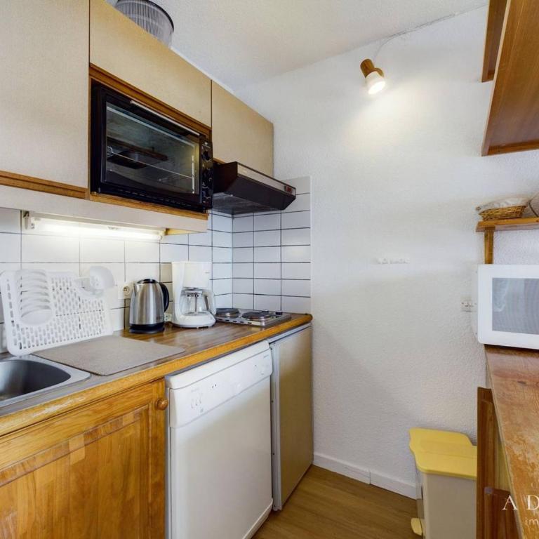 Studio cabine 6 pers, centre station, balcon, lave-vaisselle - FR-1-398-500 - Studio - 5