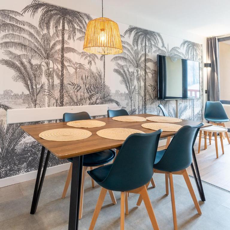 AC Tourisme Le Touquet - Appartements avec piscine et tennis - Appartement - Vue sur Piscine - 3