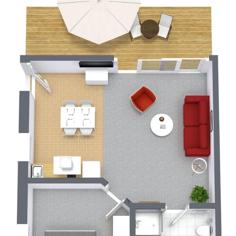 Gästehaus Berlinger - Premium Apartment mit 1 Schlafzimmer - 9