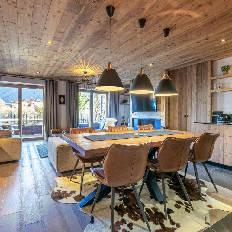 Luxueux 4 pièces avec balcon, cheminée et services conciergerie à Val-d'Isère - FR-1-694-65 - Apartment - 9