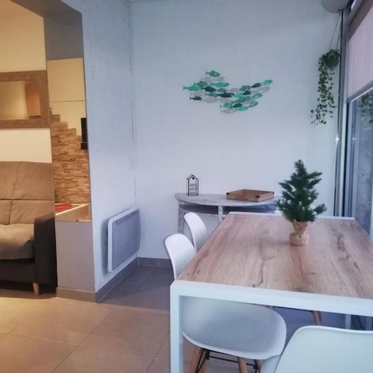 Joli appartement climatisé proche plage et port - Apartment mit 1 Schlafzimmer - 16