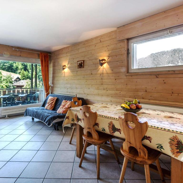 Duplex 2 chambres au centre du village, proche pistes de ski, parking inclus, La Clusaz - FR-1-437-40 - Apartment (6 Adults) - 5