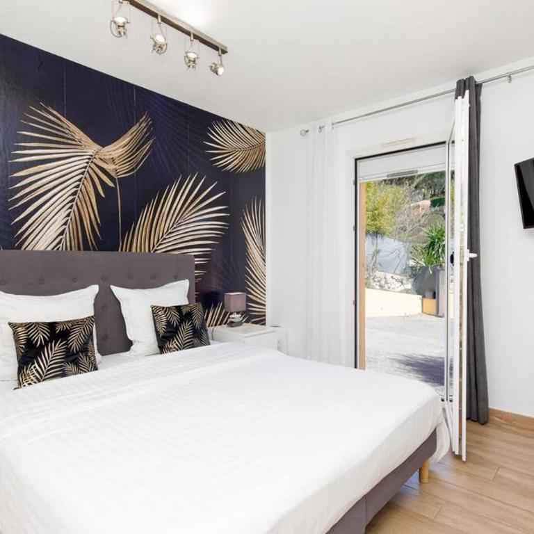 Studio au calme, avec terrasse et parking à Eze village - One-Bedroom Apartment - 4