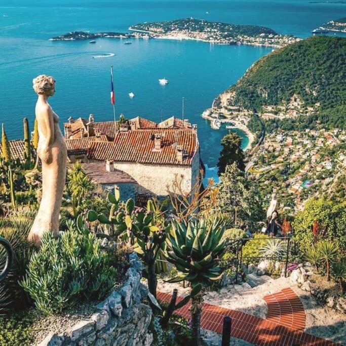 Studio au calme, avec terrasse et parking à Eze village - One-Bedroom Apartment - 27