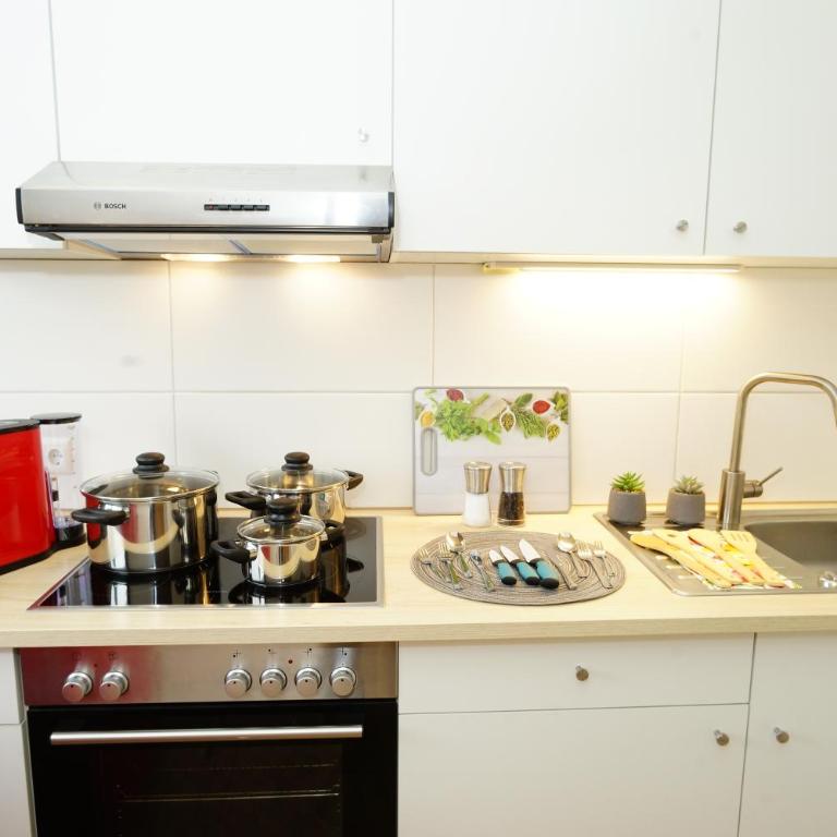 RELAX - ORANGE mit Pool und Sauna - Apartment mit 1 Schlafzimmer - 7