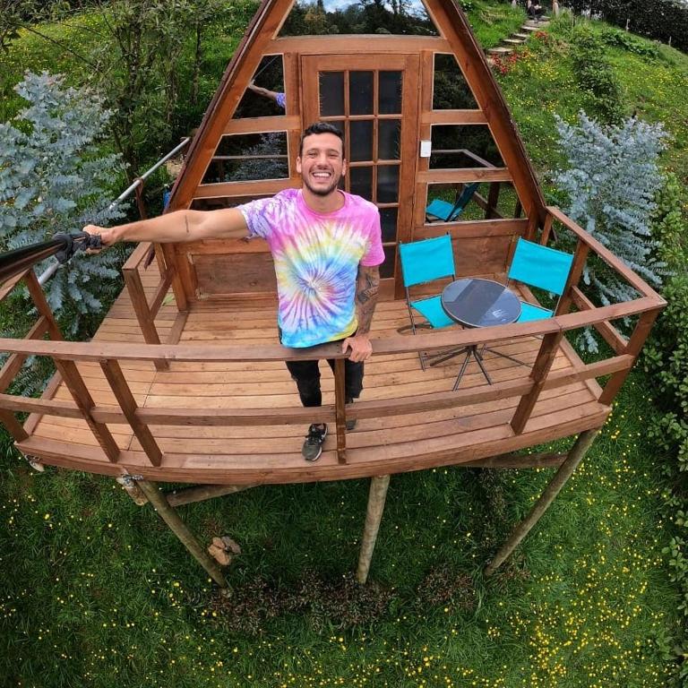 Chalets en Santa Elena en medio del Bosque - One-Bedroom House - 41