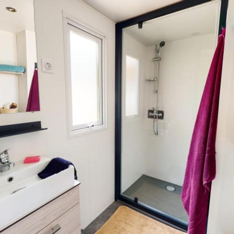 Camping Officiel Siblu La Plage - Mobile Home 3 Chambres 8 Personnes « Bien-Être Signature » Avec Climatisation - 8