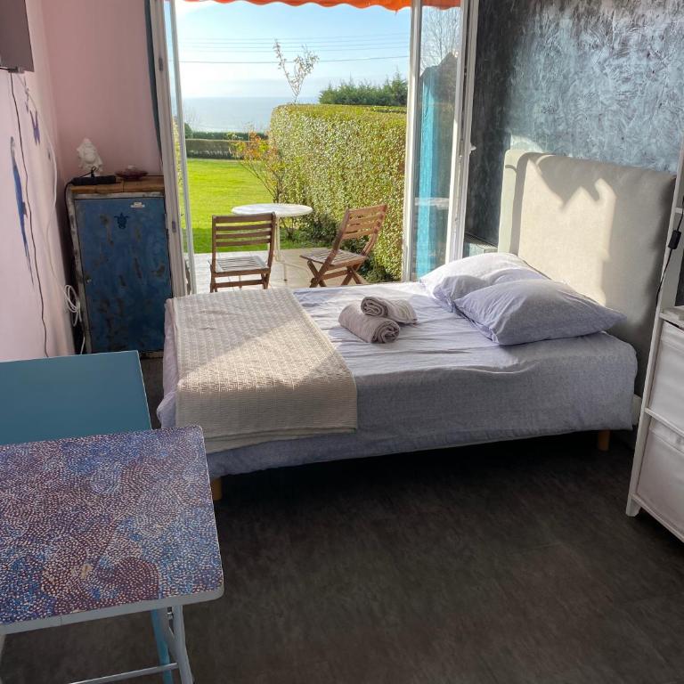 Studio cosy et terrasse-jardin superbe vue mer - Appartement 1 Chambre - 3