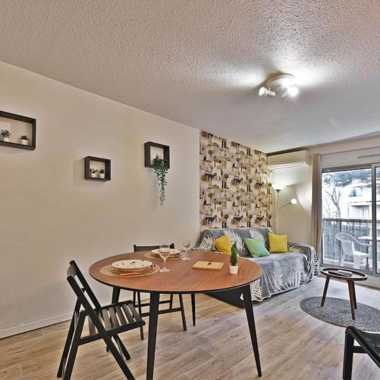 Les Comtadins - PARKING Gratuit - Balcon - Clim - Studio mit Balkon - 1
