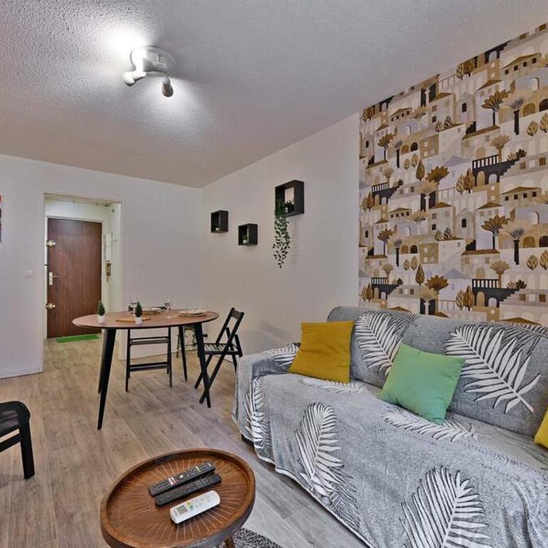 Les Comtadins - PARKING Gratuit - Balcon - Clim - Studio mit Balkon - 5