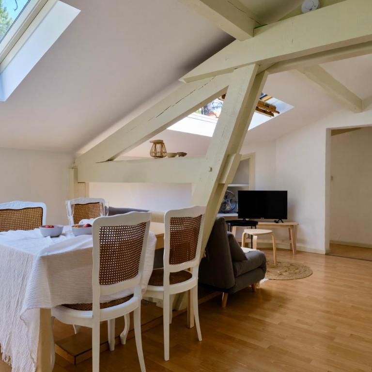 Nid de Ruben, Villa Hostal Naou Hossegor Wifi Netflix Sauna - Apartment mit 1 Schlafzimmer - 4