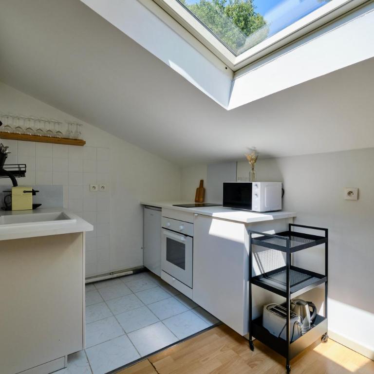 Nid de Ruben, Villa Hostal Naou Hossegor Wifi Netflix Sauna - Apartment mit 1 Schlafzimmer - 5