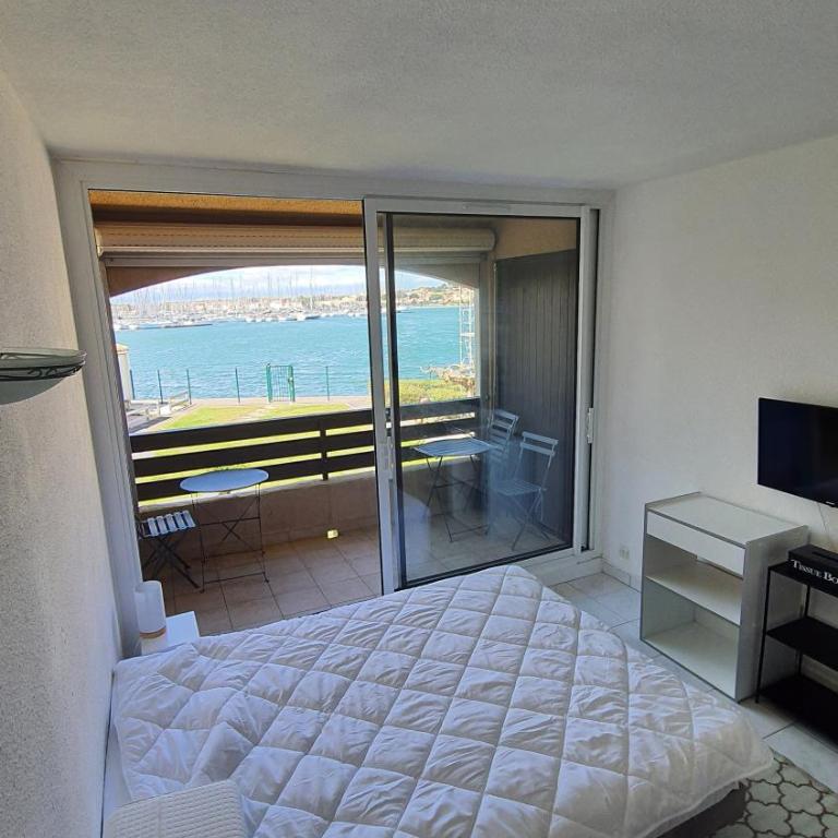 Studio 31 Le Cap d'Agde vue mer, proche plage, l'île des pêcheurs - Studio-Apartment mit Meerblick - 1