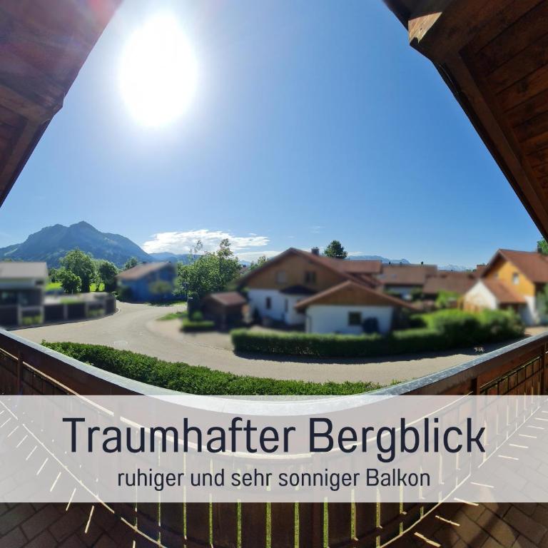 Toller Bergblick vom ruhigen Sonnenbalkon, nur 50m zum See & ÖPNV inklusive - Apartment mit Blick auf die Berge - 1