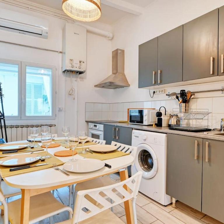 THIBAUD - T4 terrasse à 15 min à pied du Métro - Apartment mit 3 Schlafzimmern - 15