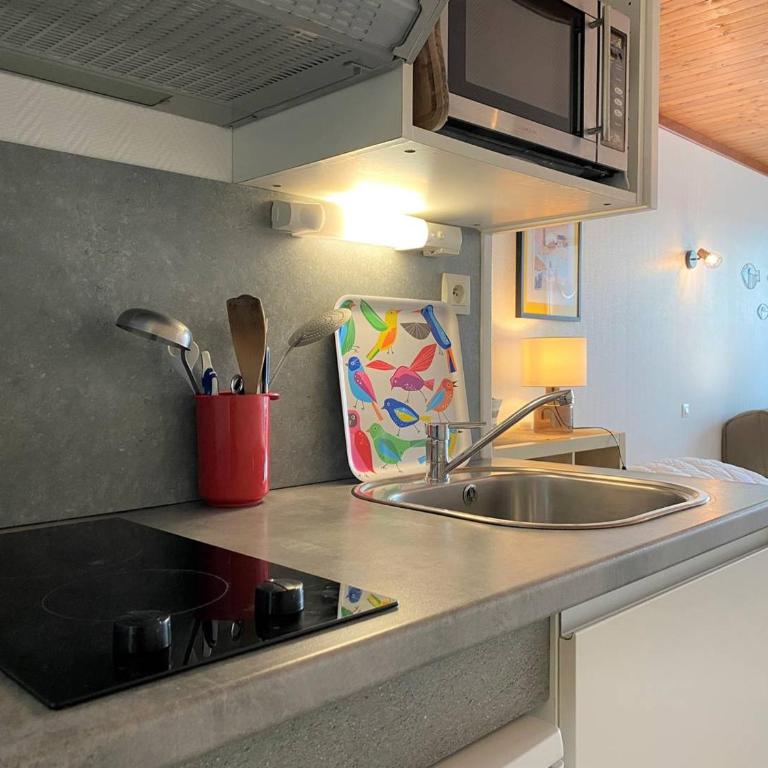 Studio avec terrasse et loggia à 400m de la plage à Perros-Guirec - FR-1-368-381 - Apartment - 8