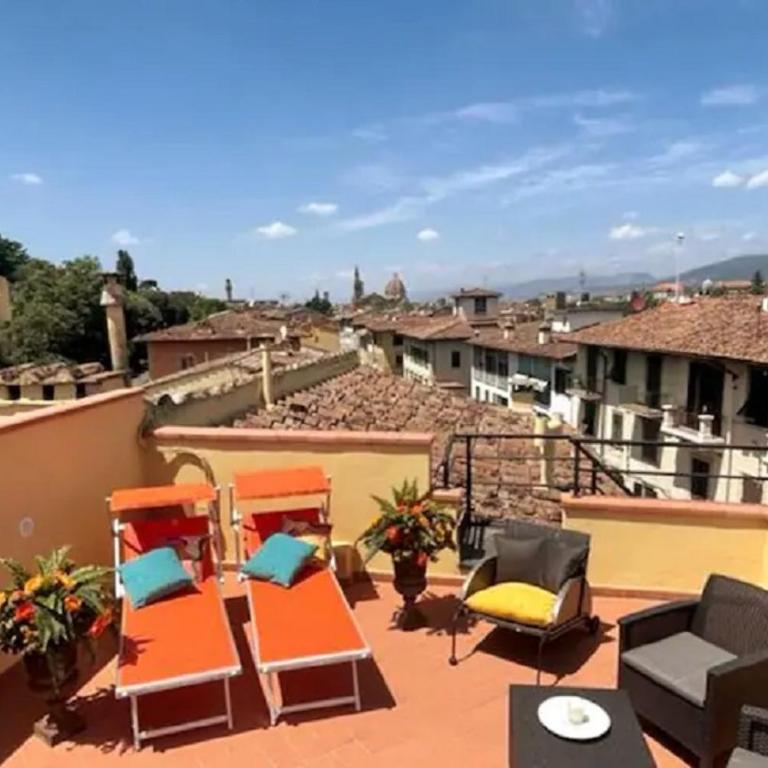 Terrace View Florence Attic - Appartamento con 2 Camere da Letto - 2