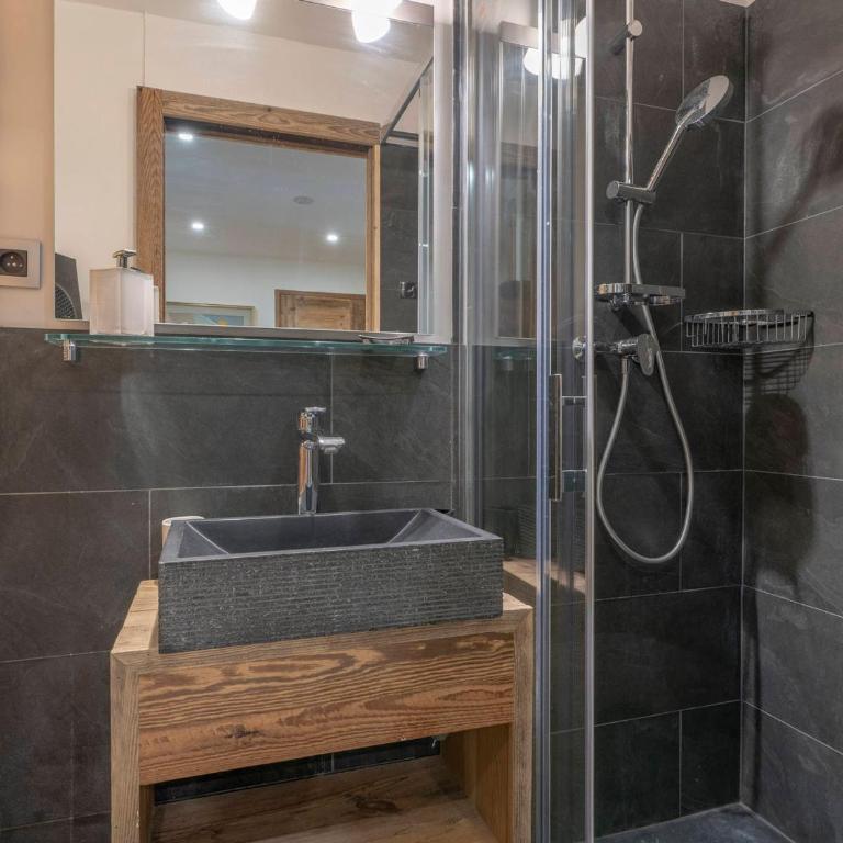 Appartement duplex 2 ch., terrasse, proche pistes à Megève - FR-1-453-26 - Apartamento (6 adultos) - 11