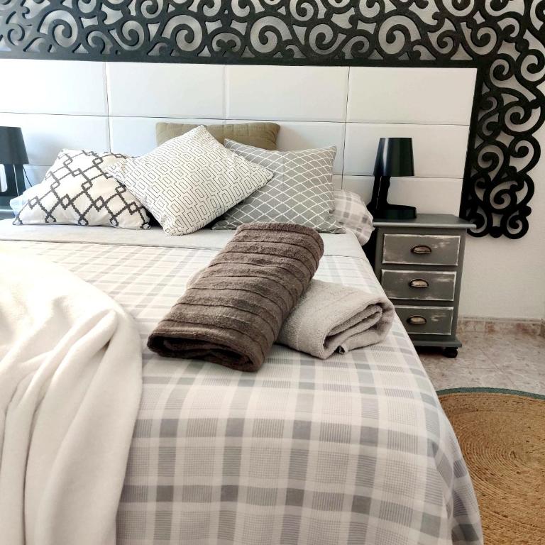 Menorca 100 m de Playa de Gandia 3 personas parking ascensor - Apartamento de 1 dormitorio - 43