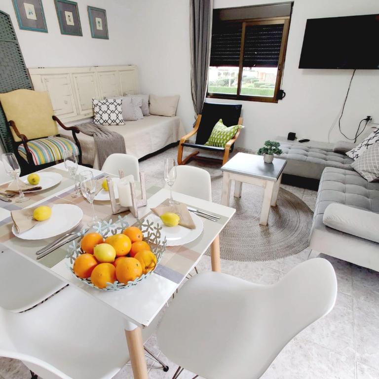 Menorca 100 m de Playa de Gandia 3 personas parking ascensor - Apartamento de 1 dormitorio - 6