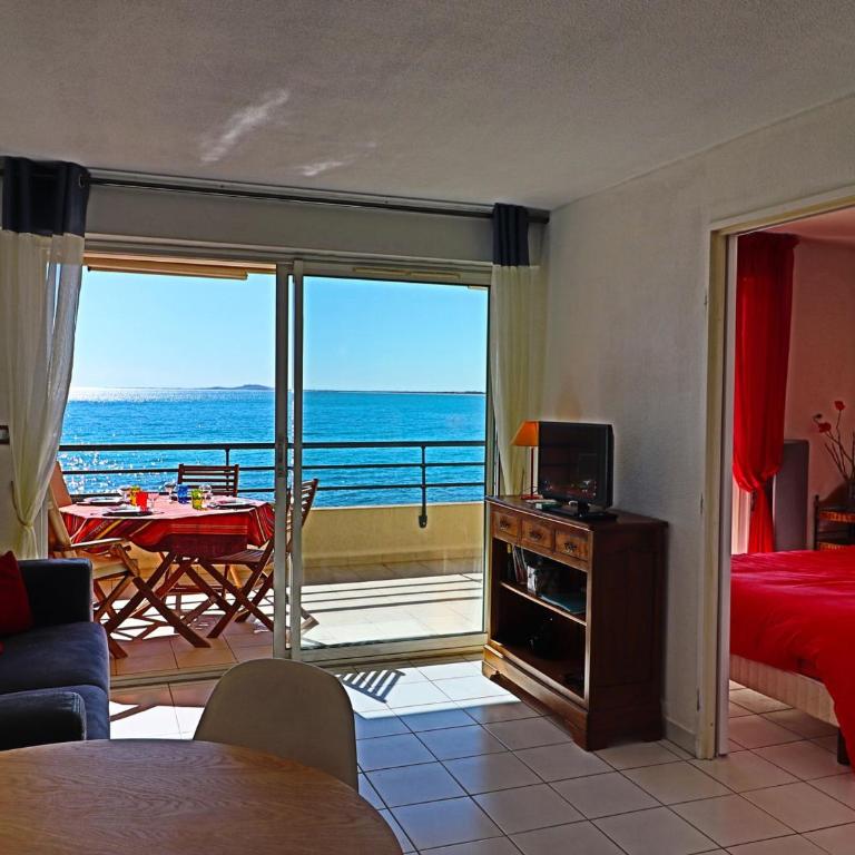 Confort 35m² avec terrasse, 2⭐, WIFI à Sète - FR-1-472A-163 - Apartamento (6 adultos) - 2