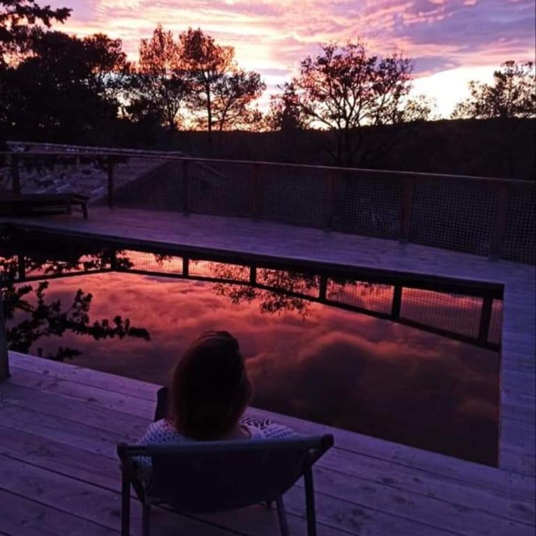 Jardins d'ailleurs suite avec piscine et terrasse - Chambre Double avec Terrasse - 32