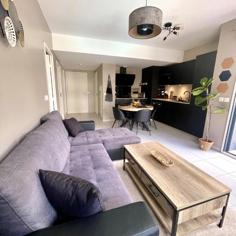 Très bel appartement dans résidence avec piscine à 5min des plages de Villeneuve Loubet. - Appartement 1 Chambre - 6