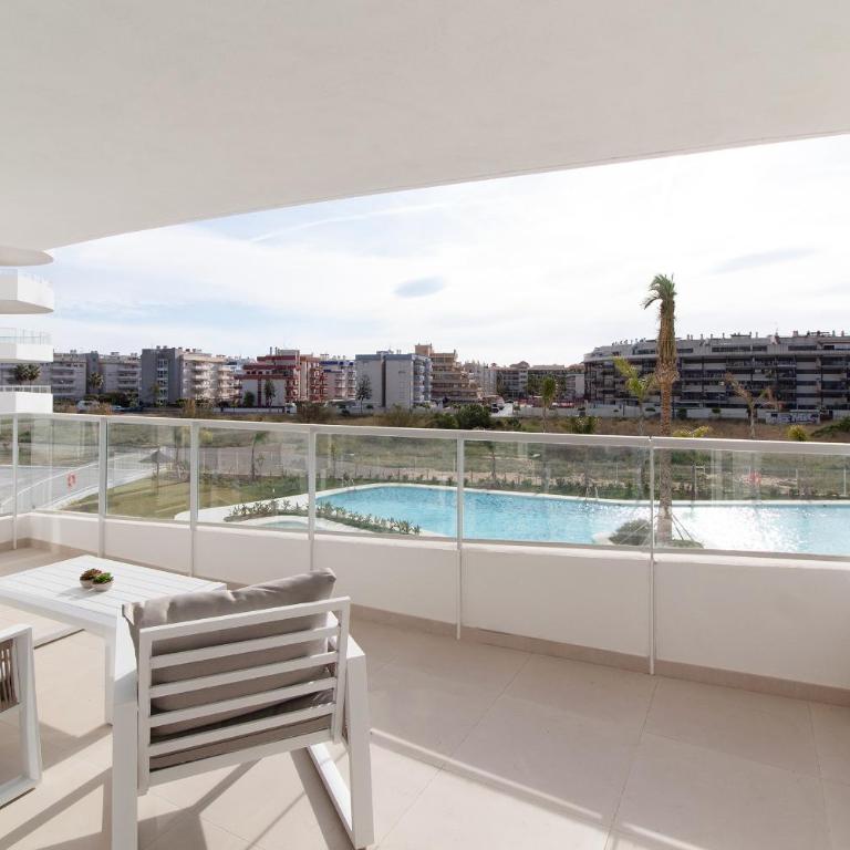 Global Vacacional, Apartamento para 5 personas con terraza y vistas a la piscina - Apartment mit Poolblick - 4