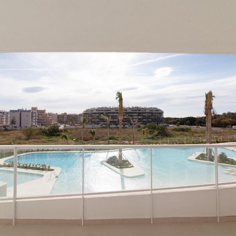 Global Vacacional, Apartamento para 5 personas con terraza y vistas a la piscina - Apartment mit Poolblick - 23