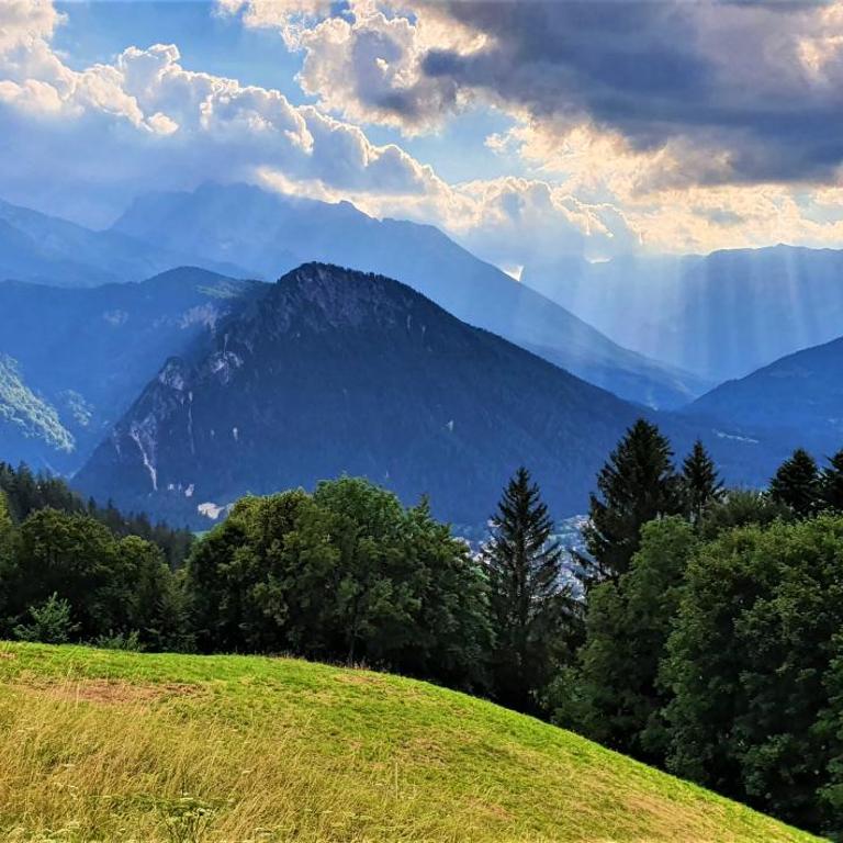 2 Bergpanorama mit Blick ins Tal für absolute Nichtraucher - Apartment mit 1 Schlafzimmer - 13