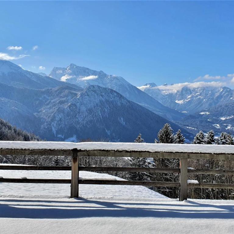 2 Bergpanorama mit Blick ins Tal für absolute Nichtraucher - Apartment mit 1 Schlafzimmer - 15