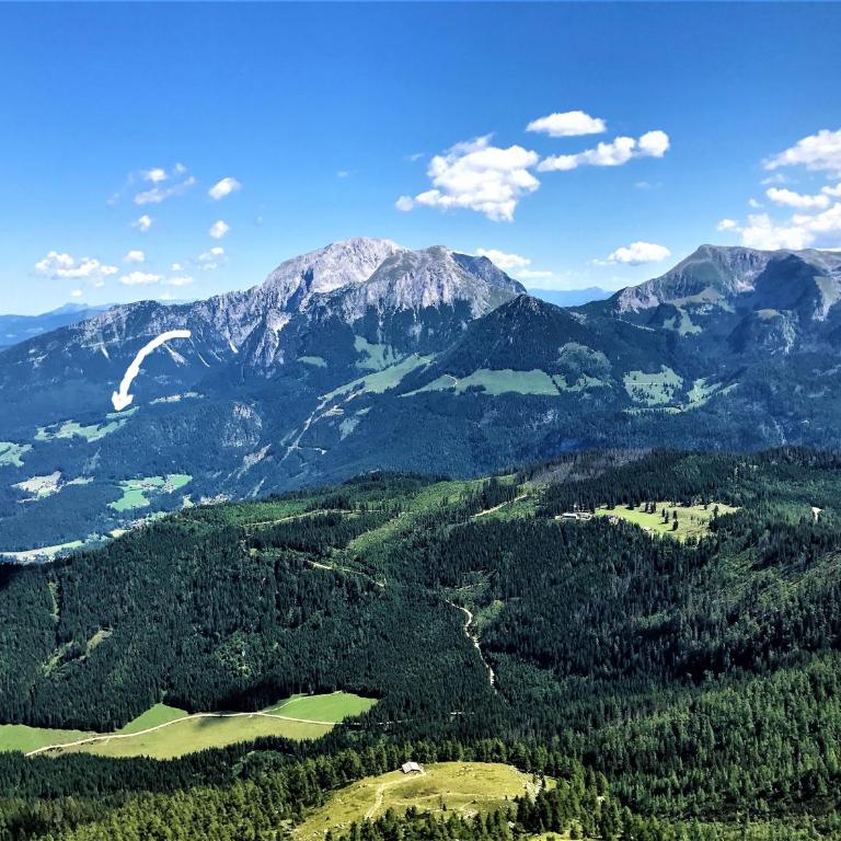 2 Bergpanorama mit Blick ins Tal für absolute Nichtraucher - Apartment mit 1 Schlafzimmer - 2