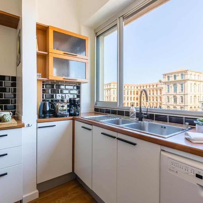 La Belle Vue - 65m2 au dernier étage avec ascenseur - Apartment mit 1 Schlafzimmer - 5