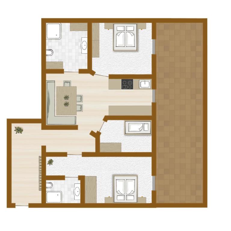 Lerchs Landhotel - Appartement Vogelgesang – 500m vom Hotel entfernt - 1