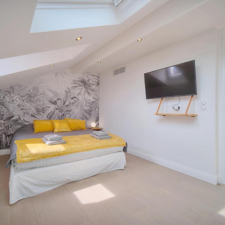 STANDING - NEUF - Croisette- Palais des festivals - 6 pers -3 chbres - Apartamento de 3 dormitorios - 17