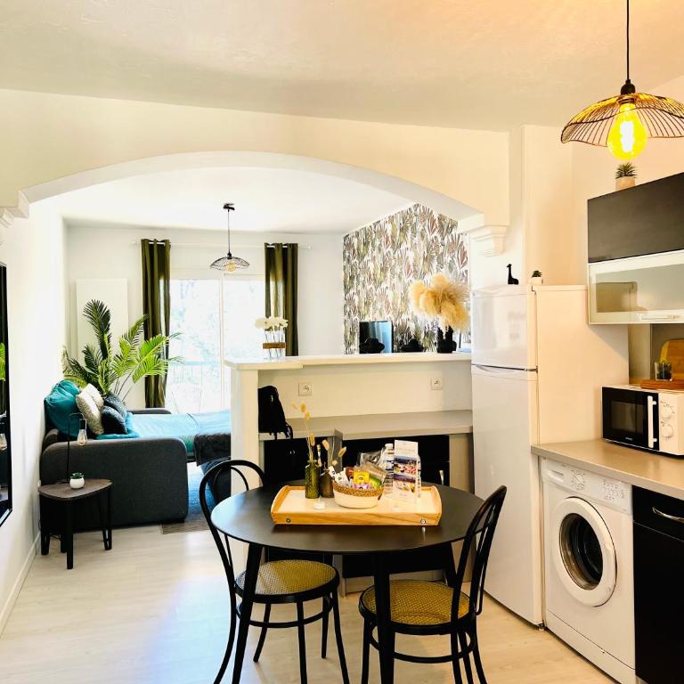 LE PRADO - Spacieux studio tout confort sur les hauteurs de Grasse - One-Bedroom Apartment - 4