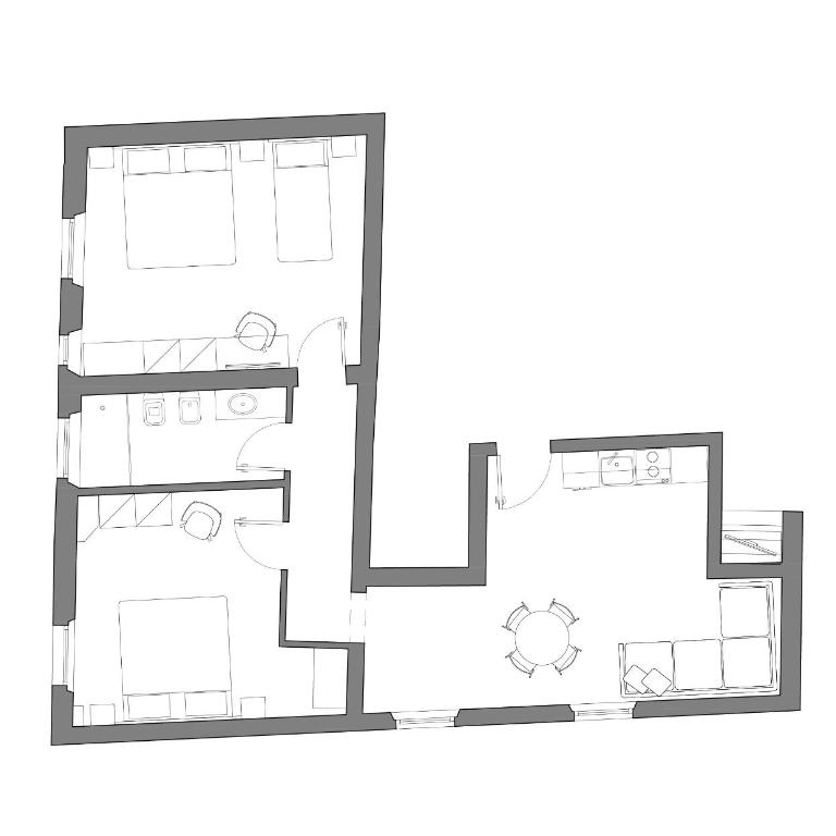 Villa Carobbi Apartments Florence - Appartamento con 2 Camere da Letto - 11