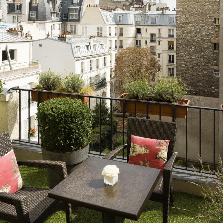 Hotel Residence Foch - Chambre Double Supérieure avec Terrasse - 2