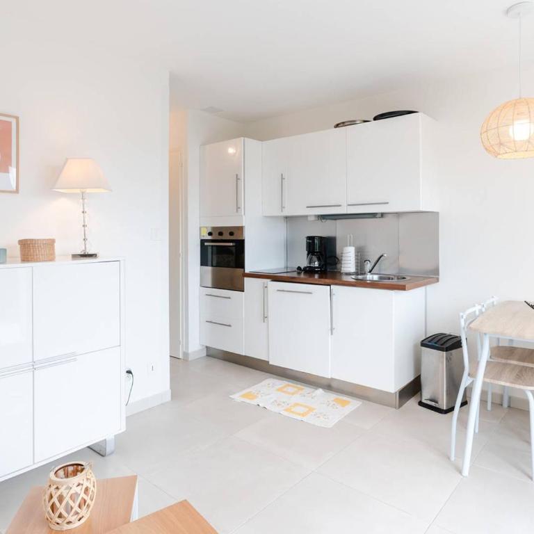 Pavillon lumineux avec terrasse, à 1 km de la plage – 2 pièces, 1 chambre, barbecue, Wi-Fi - FR-1-409A-3 - Villa - 7