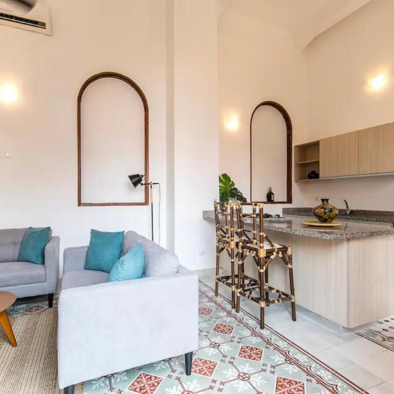 2CM-J1 APARTAMENTO DE 2 ALCOBAS CON VISTA Y PISCINA EN GETSEMANI - Two-Bedroom Apartment - 11