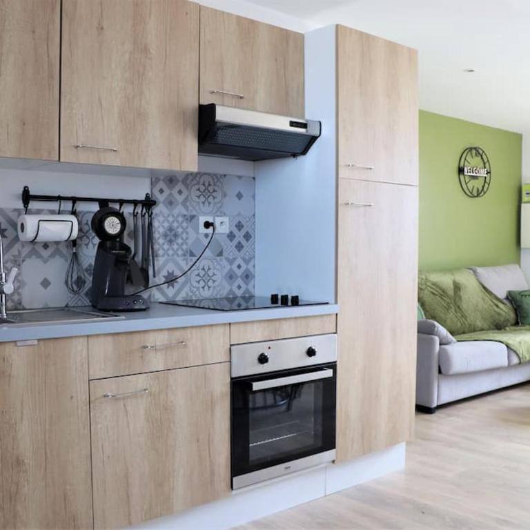 Eurotunnel - Commerce - Famille & Pro 2ch 5 p - Appartement 2 Chambres - 1