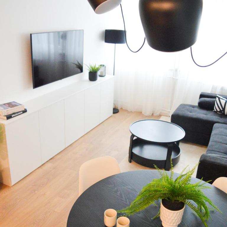 The Black & White Oasis - Apartman sa 1 Spavaćom Sobom - 13