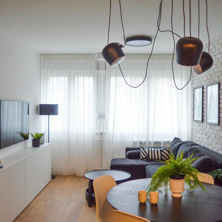 The Black & White Oasis - Apartman sa 1 Spavaćom Sobom - 4