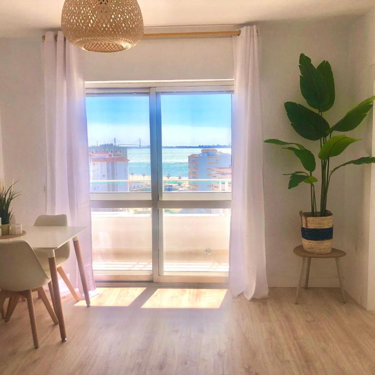 Frente al mar, preciosas vistas, piscinas , valdelagrana - Apartamento de 1 dormitorio - 14